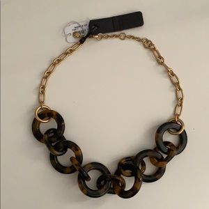 J Crew Acrylic Chain Necklace